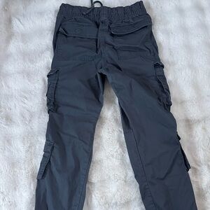Hollister womens Charcoal Cargo Pants